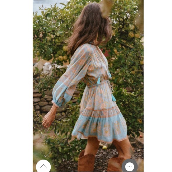 Spell & Gypsy juniper play dress eggshell blue| S - Picture 10 of 16